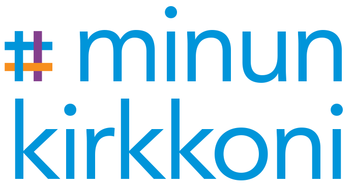 Logo: #minunkirkkoni